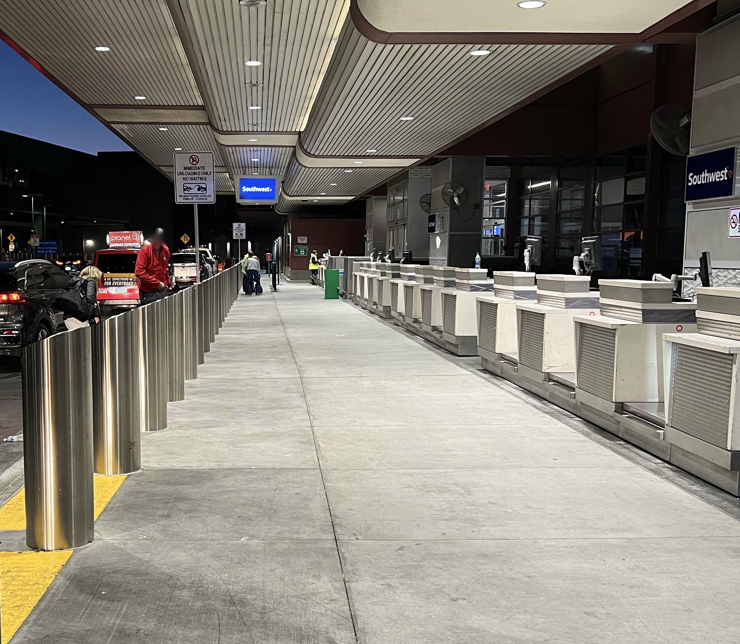 harry reid international airport gibraltar perimeter security bollards 2