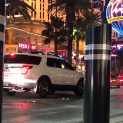 bollards in vegas