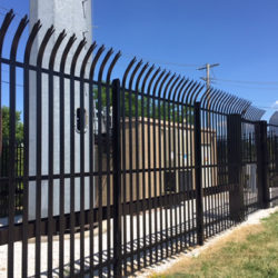 palisade security fencing