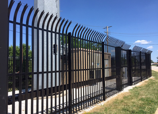 Palisade Fence for High Level of Security and Assault Resistance